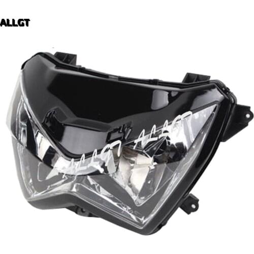 ALLGT New Motorcycle Front Headlight Head Lamp Assembly For Kawasaki Z800 2013 2014
