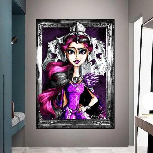 DIY 5D Diamond Painting Abstract Mermaid princess Full Square Mosaic Cross Stitch Diamond Embroidery Home Furnishing decoration