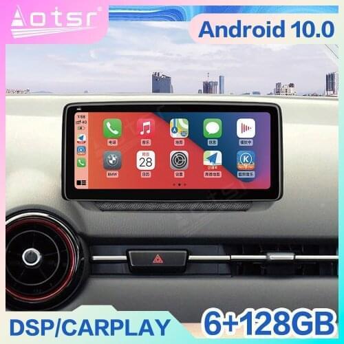 10.25 Inch 128G Android 10 For Mazda CX-3 2018 2019 2020 Car Auto Radio Multimedia Video Player Navigation Stereo GPS Head Unit