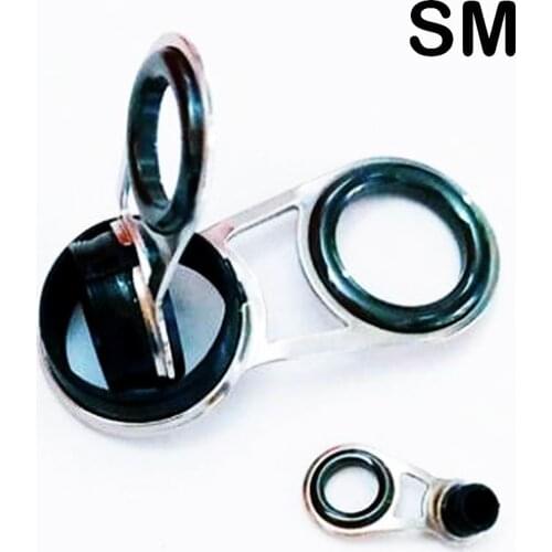 Large Line Hole SM Rings Casting Rock Fishing Rod Refit Top Line Guide Ring or Side Line Guides Upto Maximum Size 24mm