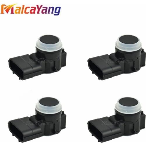 4PCS New 39680-T0A-R01 Parking PDC Sensor For 2016-2017 Honda Accord 39680T0AR01 Black Color