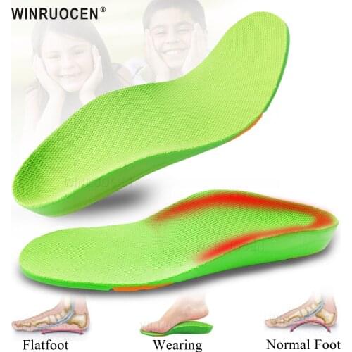 Doctor Recommends Kids Children Orthotics Insoles O/X Leg Foot Valgus Flat Foot Arch Support Orthopedic Insole Foot Care