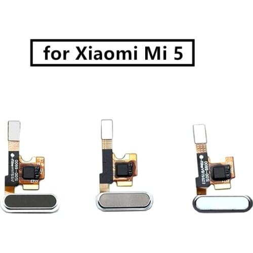 For Xiaomi Mi 5 Fingerprint Flex Cable Touch ID Sensor Return Key Menu Button Flex Cable Replacement Repair Parts