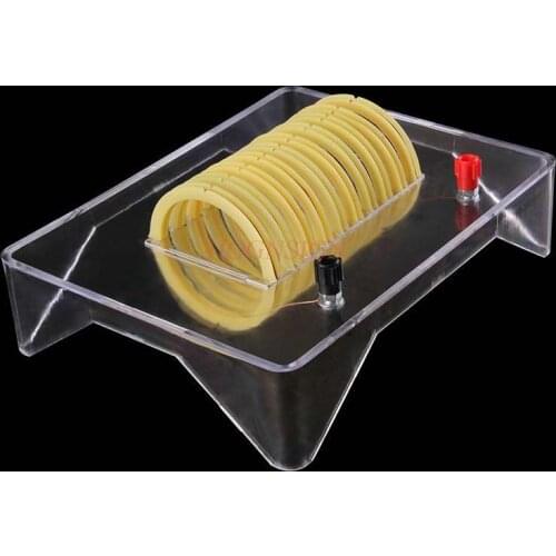 Physical experiment equipment Energized Solenoid Physics Electricity Left-Handed Rule Amperes Law Current Magnetic Field