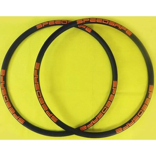 SPEEDSAFE 29er MTB XC racing carbon bike rims 29 inch 30mm hookless 30mm depth UD matte 24H 28H 32H 29" Mountain Bike Wheels
