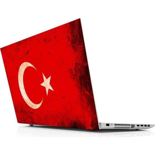 Sticker Master Turkish Flag Old universal laptop skin for 13 14 15 15.6 16 17 19 "inc notebook decal for mac, dell, Acer, HP, Toshiba