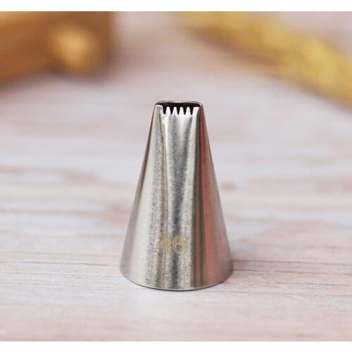 #46 Small Size Basket Weave Piping Nozzle Basketweave Decorating Tip Nozzle Baking Tools For Cakes Bakeware Icing Tip