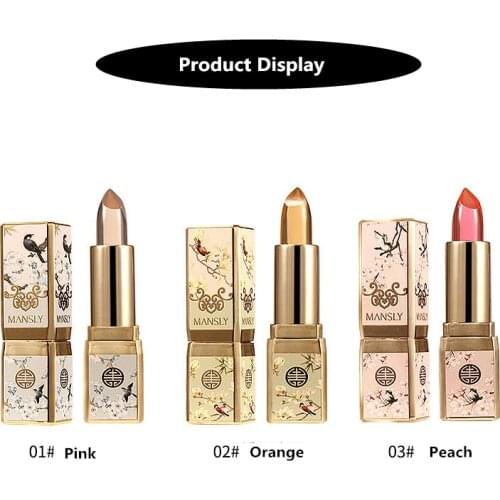 New Change Color Glowing Moisturizer Makeup Lipstick,Labial Glair,Sweet Tast Lipbalm,Cosmetics Clear Lip Balm,Lipgloss,Lip Stain