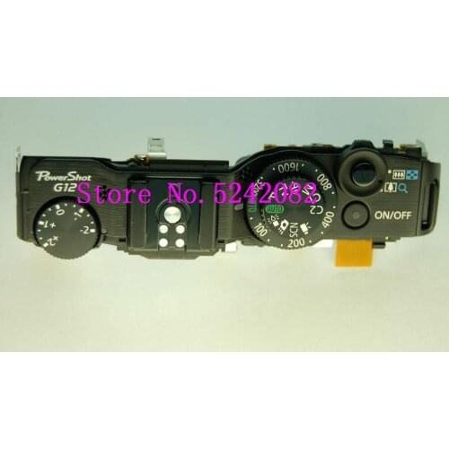 90%NEW Top cover panel menu dial model controll FREE INSTALLATION SUPPORT for Canon G12 camera repair parts