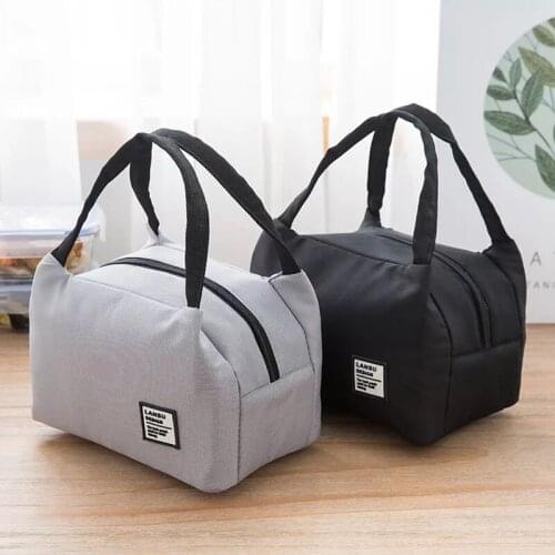 Cloudsweet New Fresh Insulated Lunch Boxes Cold Portable Convenient Lunch Bag Outdoor Picnic Thermal Oxford Waterproof Beam Bags
