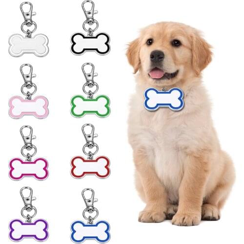 Personalized Pet ID Tag Gifts Engraved Pet ID Name for Cat Puppy Anti-lost Dog Collar Tag Pendant Collars Pet Accessories