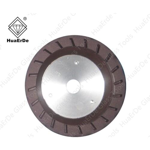 HuaErDe Straight/bilateral resin wheel, glass stone ceramic grinding wheel, inner tooth resin wheel