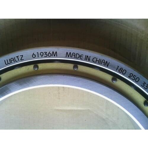180mm Deep groove ball bearings, single row 61936 M 180x250x33 mm Thin Section Bearings