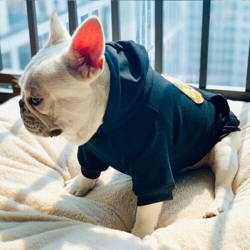 Dog Clothes for Small Dogs Cotton Hoodies for French Bulldog Chihuahua Coat for Puppy Pug Costume PC1174