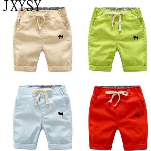 Baby Boys Shorts Pants 2019 Summer Beach Kids Shorts For Boy Girls Children Pants Cotton Sports Toddler Boy Short Trousers 2-7Y