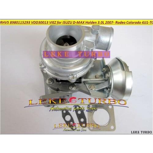 RHV5 8980115293 VDD30013 VIEZ Turbo Turbocharger For ISUZU D-MAX 3.0L CRD 2007- For HOLDEN Rodeo TD Colorado 4JJ1T 4JJ1-TC 163HP