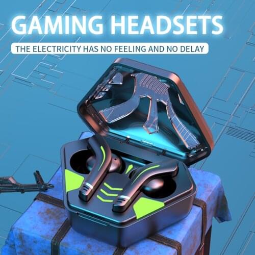 KINGSTAR Gaming Earbuds 60ms Low Latency TWS Bluetooth Earphone with Mic Bass Audio Sound Positioning PUBG Wireless Headset