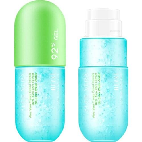 Aloe Vera Gel Capsule Condensed Essence 300ml Natural Whitening Face Cream Soothing Moisturizer Lotion Cream Acne Treatment Gel