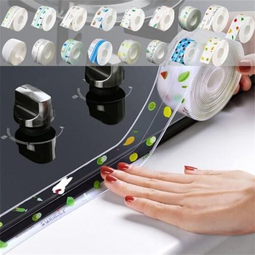 Kitchen Sink Waterproof Sticker Anti-mold Waterproof Tape Bathroom Countertop Toilet Gap Self-adhesive Seam Stickers
