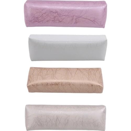 Nail Art Striped Hand Pillow Good Quality Leather Comfortable Small Exquisite Hand Pad Stain-resistant Easy To Clean Hand Pillow