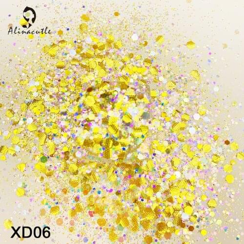 15g/Jar Mixed Color Diamond Sequins In Mixed Sizes For Nails Art Handmade Craft Accessories Scrapbook Shakes DIY Sequins