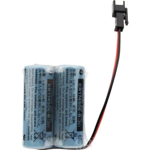 2/CR17450E-R Water/Electricity/Gas Meter Fire Alarms Battery CR17450SE-R BR-A A 3V Lithium Battery Pack for SANYO made in Japan