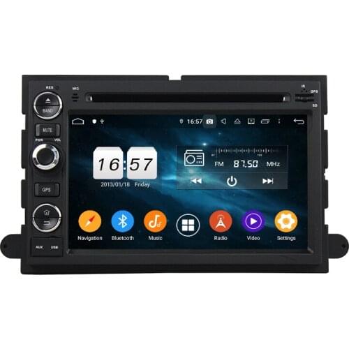 7" Android 10.0 Car DVD Player For Ford Fusion Explorer F150 Edge Expedition 2006-2009 Radio 8 Core Car Multimedia Player DSP