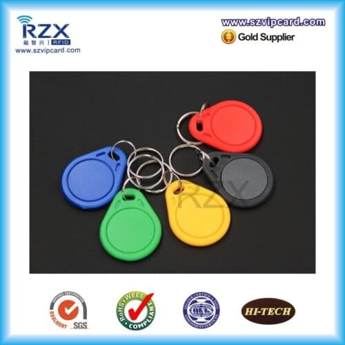 Free shipping 10pcs factory price readable and writable 125KHz T5577 rfid keyfob