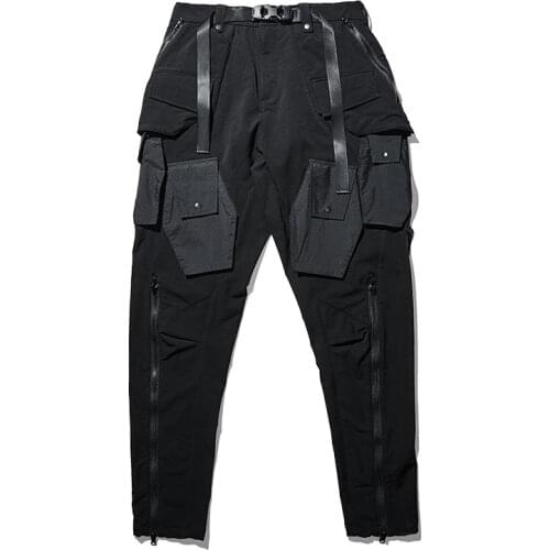 Pupil Travel Techwear Pants Multiple Pockets Ninjawear Darkwear Hip Hop Drawstring Joggers Streetwear Harajuku Trousers Punk