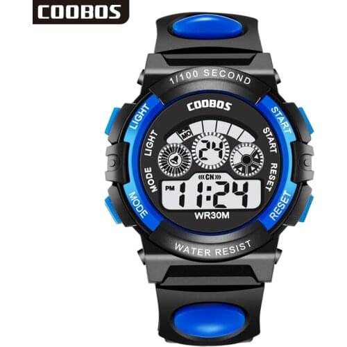 Children Watch Sport Kids Watches Silicone Strap Waterproof LED Digital Watch for Kid Children Student Girl Boy Wristwatch Clock