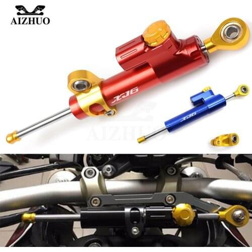 CNC Aluminum WITH XJ6 Motorcycle Damper Steering Stabilize Safety Control For YAMAHA XJ6 N / XJ6 DIVERSION 2009-2015
