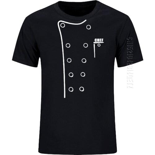 CHEF WHITES Kitchen Cooking Gift O Neck T Shirt Men New Funny Tshirt Man Clothing Oversized 100% Cotton T-Shirt Tees Tops