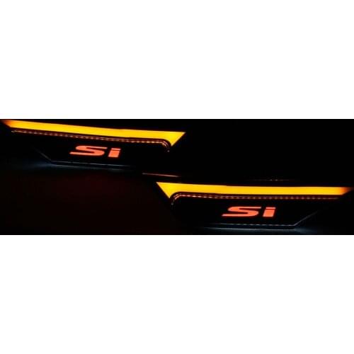 Sequential Turn Signal Light Fender Lamp Front Side Marker Light Replace OEM Sidemarker Lamps for 2016-2020 Honda CIVIC