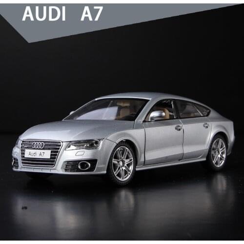 New 1:24 AUDI A7 Coupe Car Model Diecasts & Toy Vehicles Metal Car Model Collection Sound light Simulation Car Toys Kids Gifts