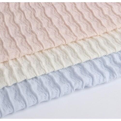 2021 Newest Cotton Lace Cloth Floral Embroidered Lace Cloth Womens Summer Cotton Cloth Hollow Lace Fabric