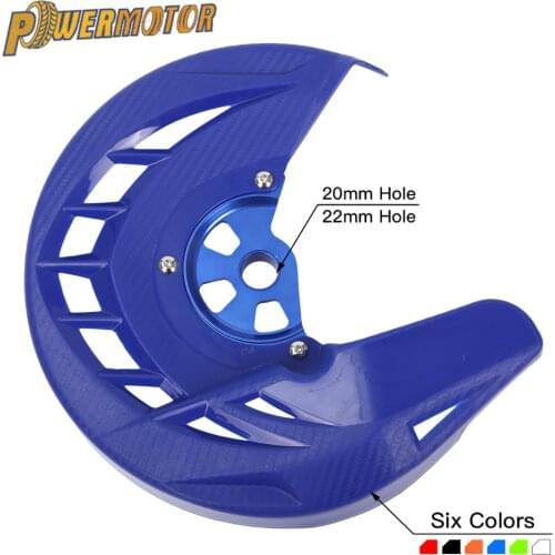 Motorcycle Front Brake Disc Guard Disc Brake Protector Plastic Rotor Guard For YAMAHA YZF YZ250F YZ450F YZ250FX 2014 2015