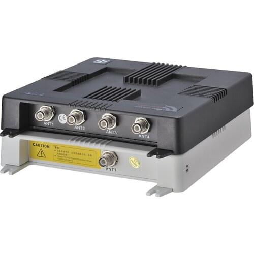 Custom 4 port rfid fixed reader long range rfid reader for warehouse management