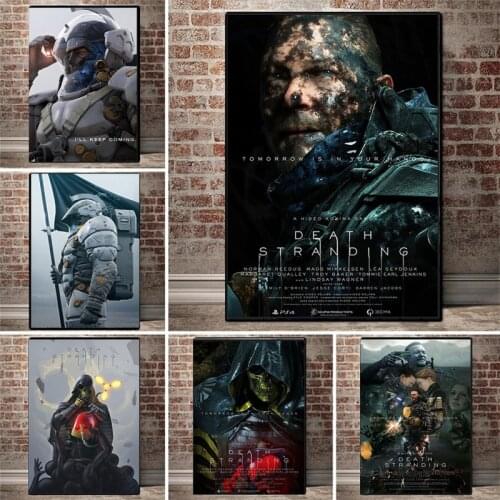 Popular PS Game Death Stranding Canvas Painting Posters and Prints Wall Art Pictures for Living Room Bar Cafe Home Decor Cuadros