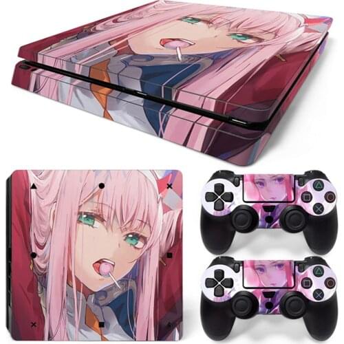 Popular Vinyl Game Skin Stickers For PS4 Slim Console Protect For PS4 Controllers Game Decals