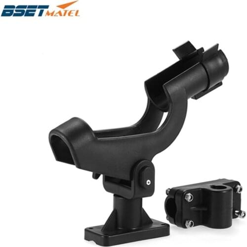 BSET MATEL Fishing Rod Holder Rest Adjustable Removable 360 degree Kayak Boat Support Tools Accessories Pole Bracket