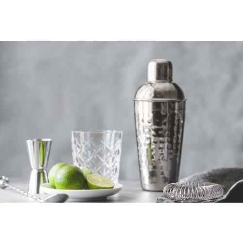 19PCS 600/700ml Mojito Cocktail Bar Shaker Mixer Maker Muddler Barware Stainless Steel Bar Sets Bartender Tools