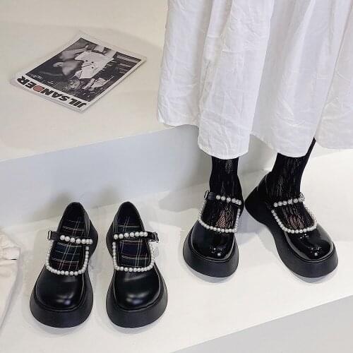 Goth Lolita Cute Womens Pumps Platform Wedges High Heels Pumps Sweet Gothic Anime Cosplay Shoes Woman