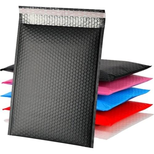 10 Color Bubble Packaging Envelope Foam Bag Clothes Bag Envelope Bag Shockproof PE Co-Extruded Film Clothing Bubble Packing Bags