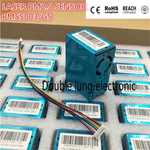 10pcs/lot G5 digital PM2.5 particulate matter concentration laser dust sensor high precision PMS5003 Laser PM2.5 DUST SENSOR