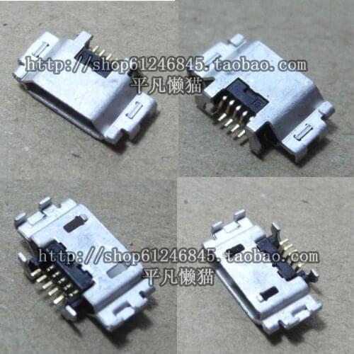 Free shipping For a new original flat-panel mobile phone Micro USB tail plug data interface 5-pin 432M