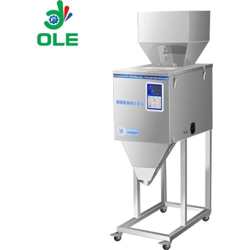Sugar Coffee Tea Popcorn Powder Particles Quantitative Weighing Granule Filling Machine