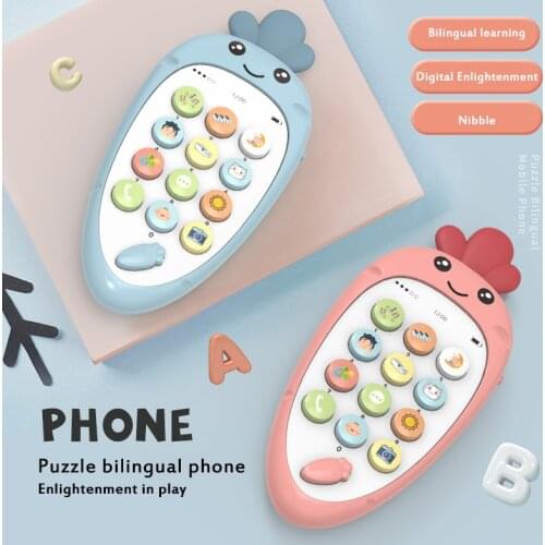 Aby Phone Toys For Newborns 0-12 Months Toy Mobile Phone For Kids Telephone Toy For Infant Early Educational TV Remote Control