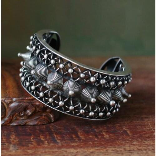 ETHNIC JEWELRY TRIBAL MIAO HANDMADE BRACELET