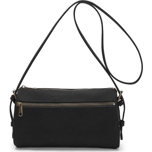 French retro niche design horizontal pillows large-capacity medieval one-shoulder underarm bag canvas summer