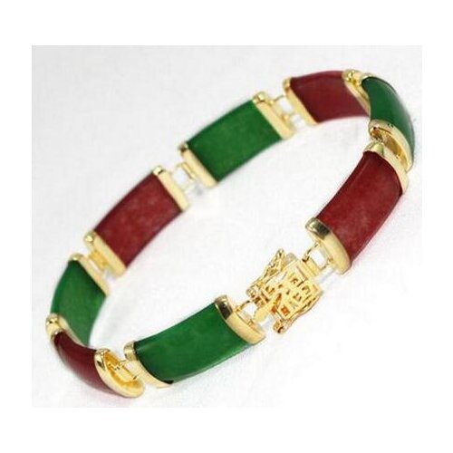 Traditional eastern style Multi Color red/green new/fashion bracelet jade